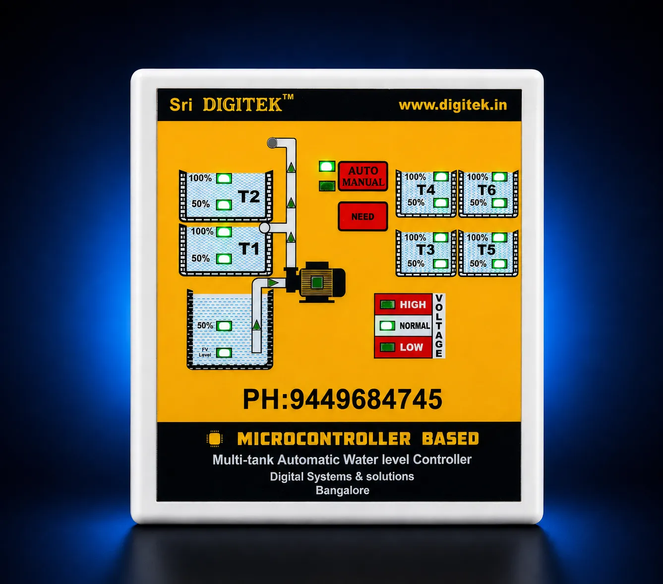 Multi-Tank Solenoid Controller ULDX-DR-3PH-2T-SOL