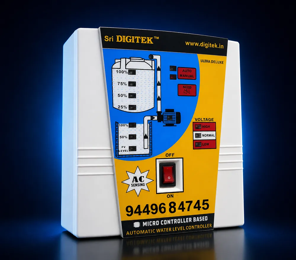 Sri DIGITEK Single Phase Borewell Controller ULDX-DR-1PH
