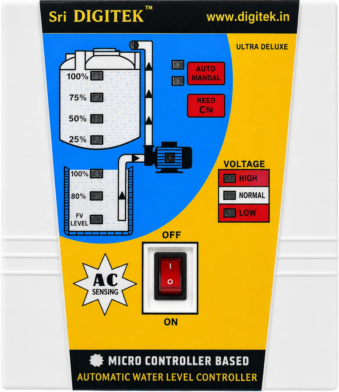 Sri DIGITEK Water Level Controller